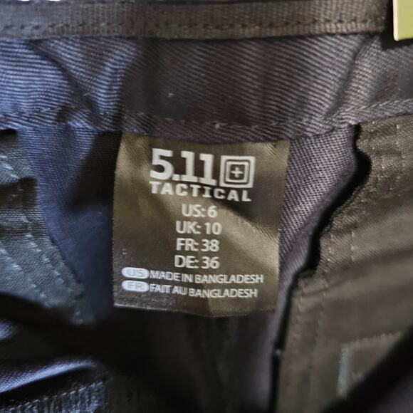 5.11 Tactical Pant Women's Nazy Company Unhemmed Pants Size 6 - Picture 8 of 8